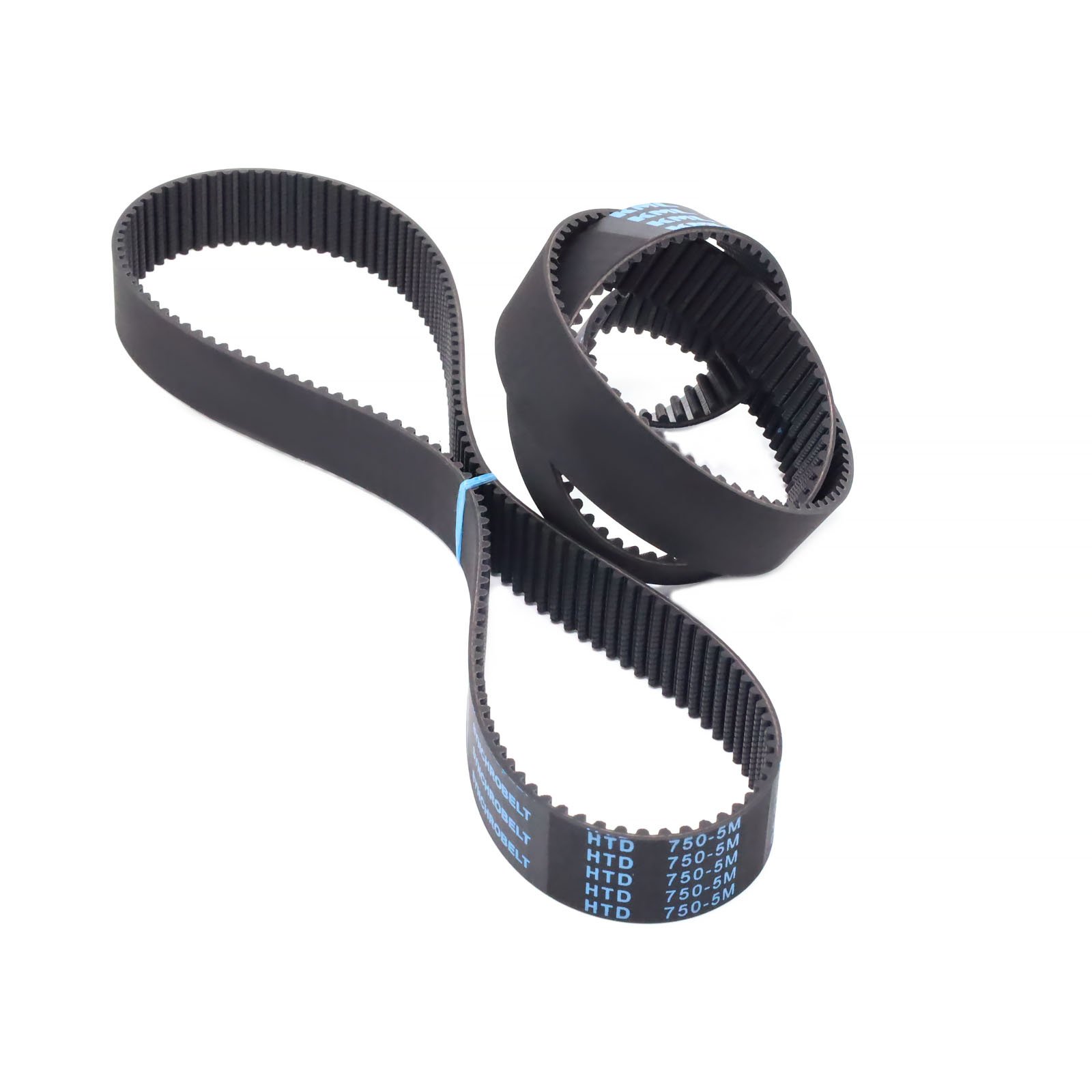 KML brand transmission belts HTD 5M timing belt length 750mm closed up belts