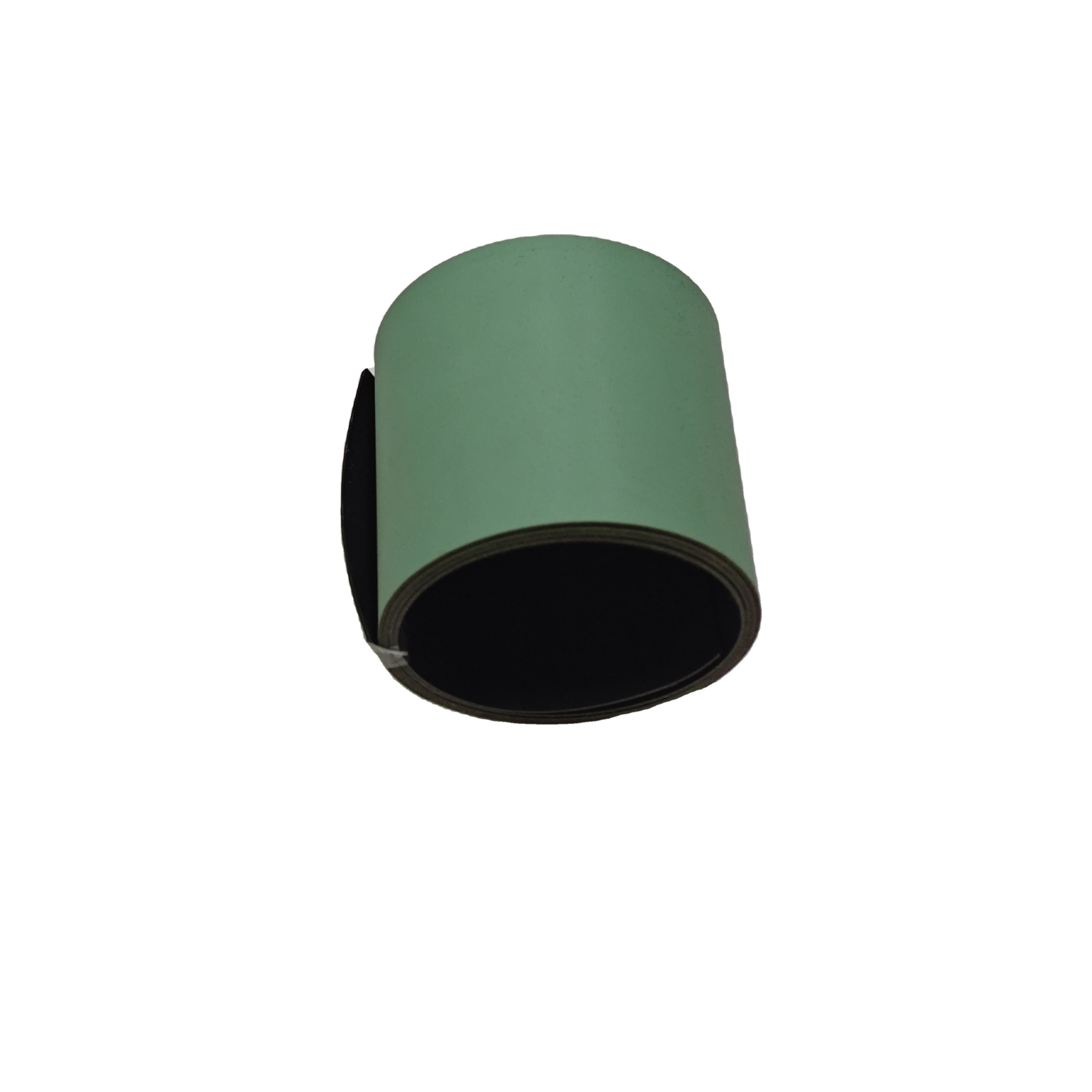 2.5mm Printer belt Polyester Finger serrated joint green and black power transmission flat belt
