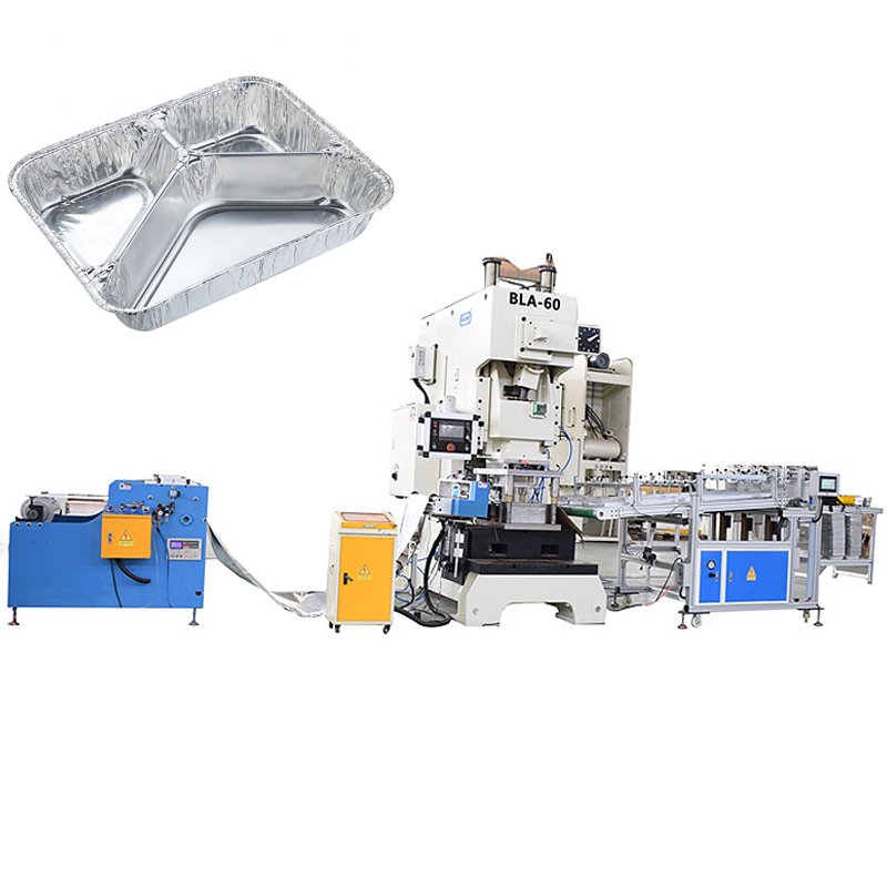 Middle-east Hot Selling Aluminum Foil Restaurant Takeaway Container Making Punching Machine