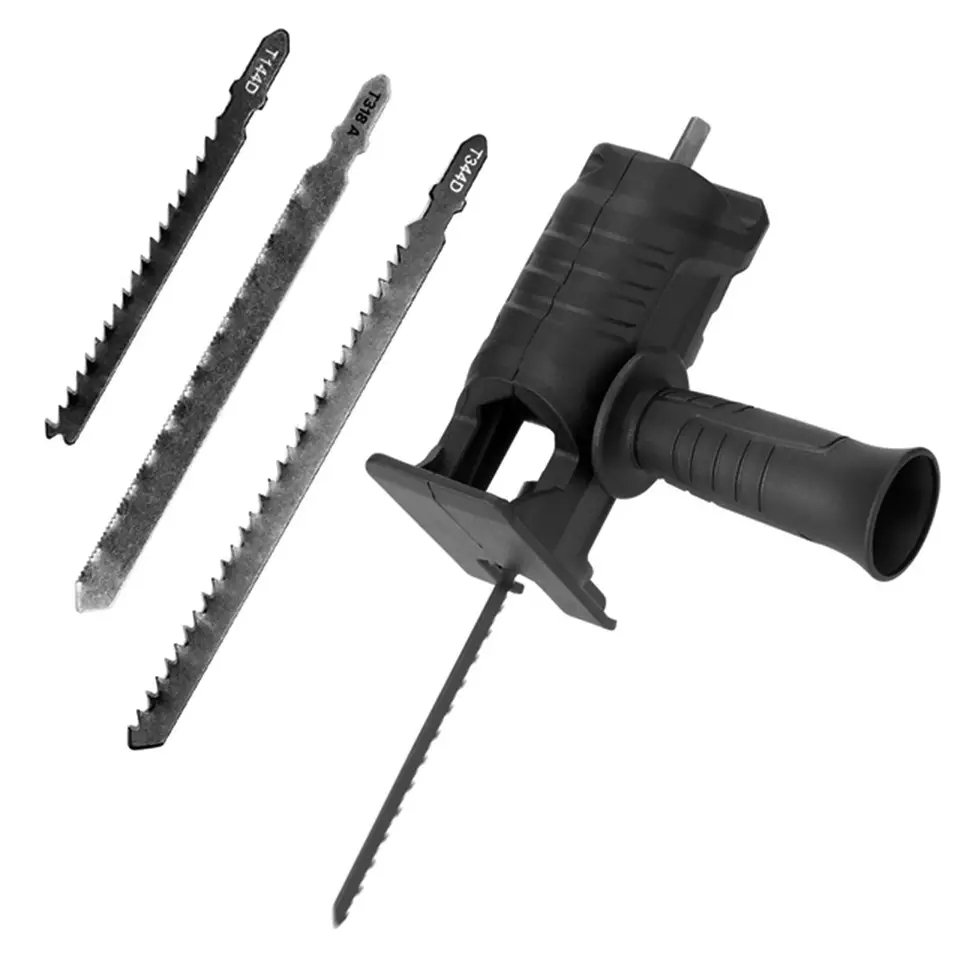 Multi-function Electric Drill Convert Jig Saw Adapter Portable Reciprocating Saw Attachment