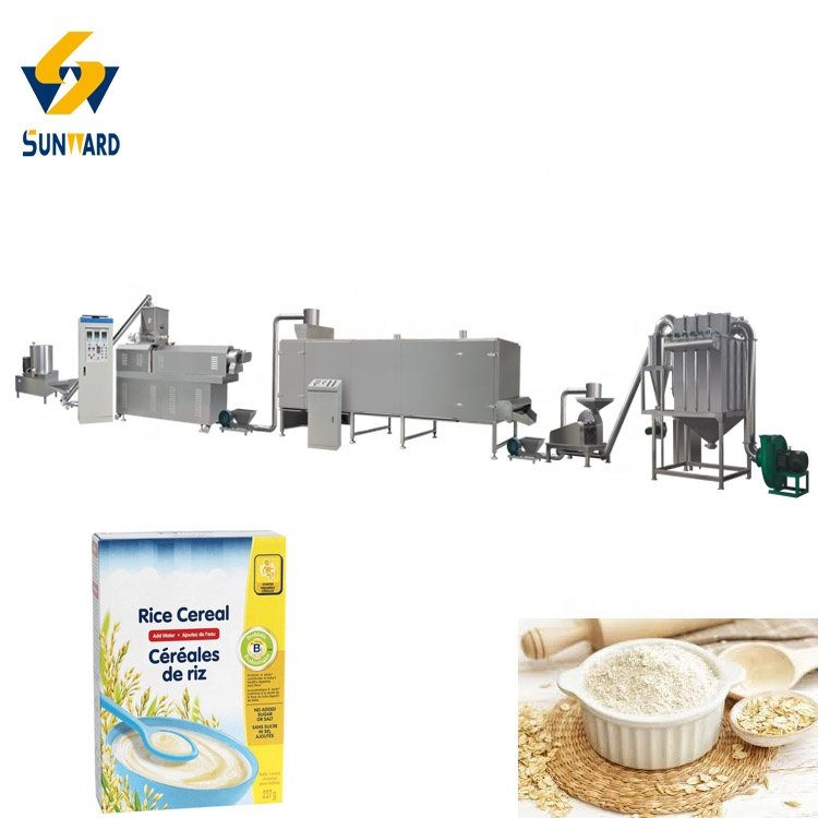 Baby Food Supplement Machine for Sales Nutritional Powder/Modified Starch/Degradable Packing Peanuts Production Line