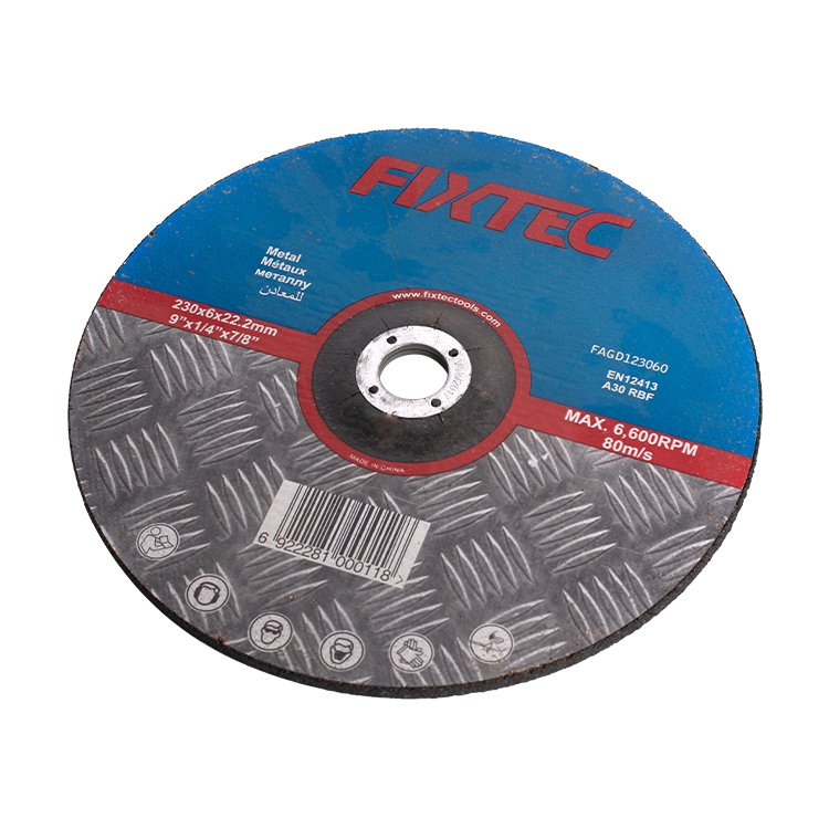 FIXTEC Power Tool Accessories 100mm 4Inch Abrasive Cutting Disc For General Purpose Metal Cutting