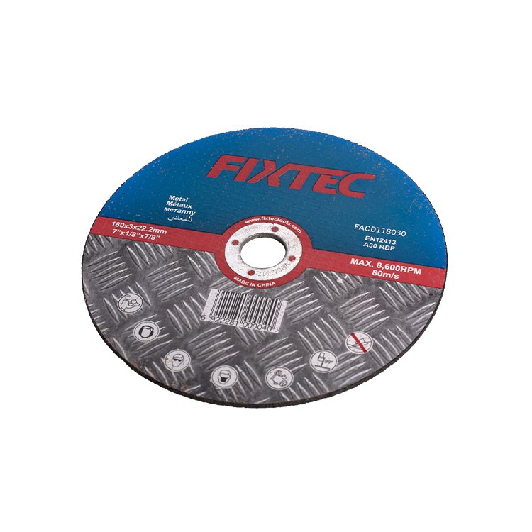 FIXTEC Power Tool Accessories 100mm 4Inch Abrasive Cutting Disc For General Purpose Metal Cutting