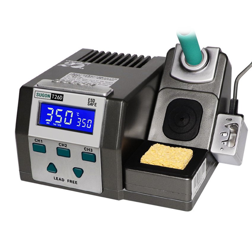 T26D Constant Temperature Electric Soldering Iron Desoldering Soldering Station Spare Parts Mobile Phone Repair