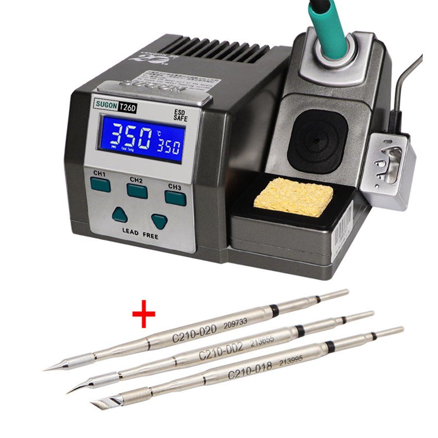 T26D Constant Temperature Electric Soldering Iron Desoldering Soldering Station Spare Parts Mobile Phone Repair