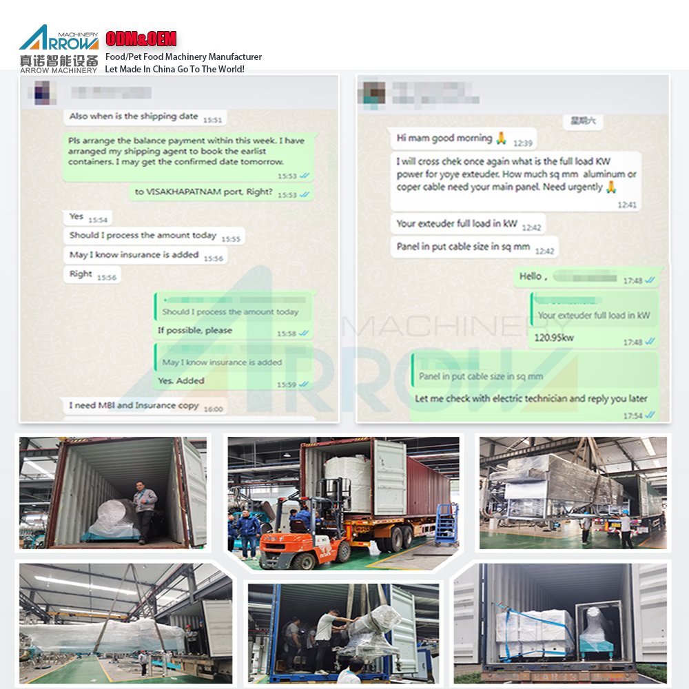 Arrow Machinery Full Automatic Rice Slanty Chips Puffed Mini Puff Food Extruder Making Machine