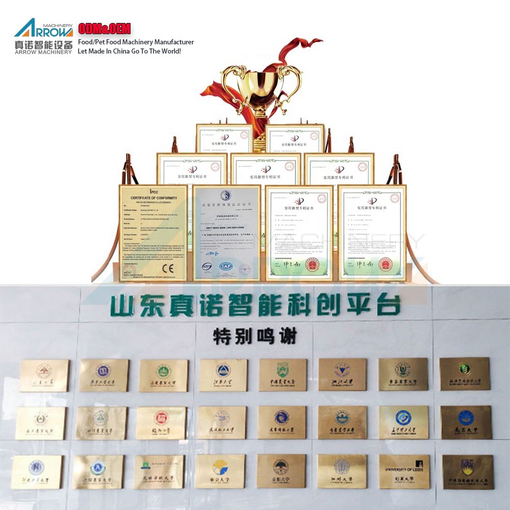 Arrow Machinery Full Automatic Rice Slanty Chips Puffed Mini Puff Food Extruder Making Machine