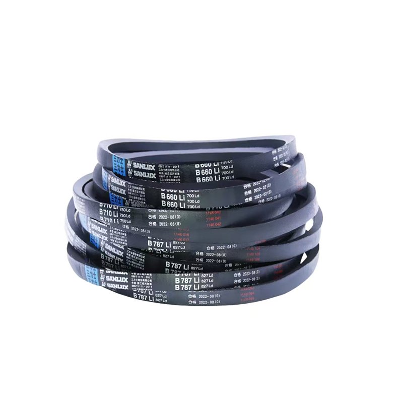 High Transmission Efficiency Industrial Power Transmission V Belt B Type Rubber Pulley Belt Rubber Conveyer Transmission Belts