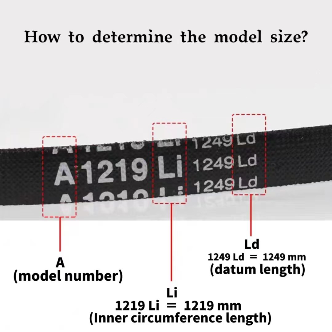 High Transmission Efficiency Industrial Power Transmission V Belt B Type Rubber Pulley Belt Rubber Conveyer Transmission Belts
