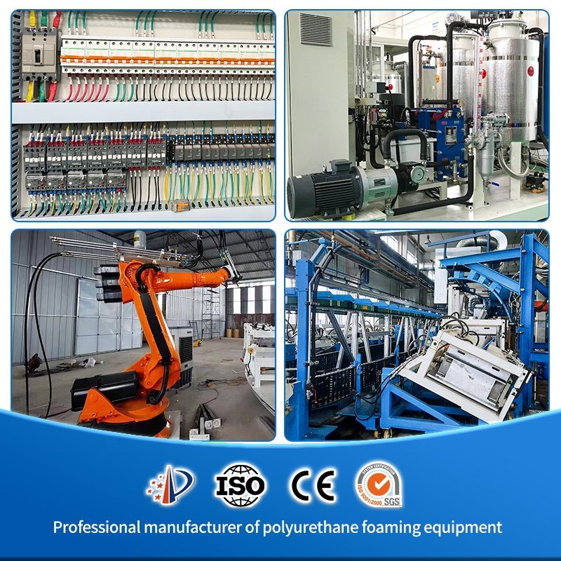 India FLT Auto Seat Polyurethane Full Set of Automatic High Pressure Foaming Production Line Customized by Manufacturers