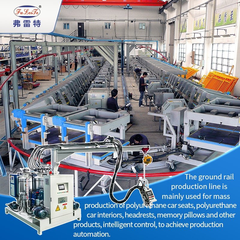 India FLT Auto Seat Polyurethane Full Set of Automatic High Pressure Foaming Production Line Customized by Manufacturers