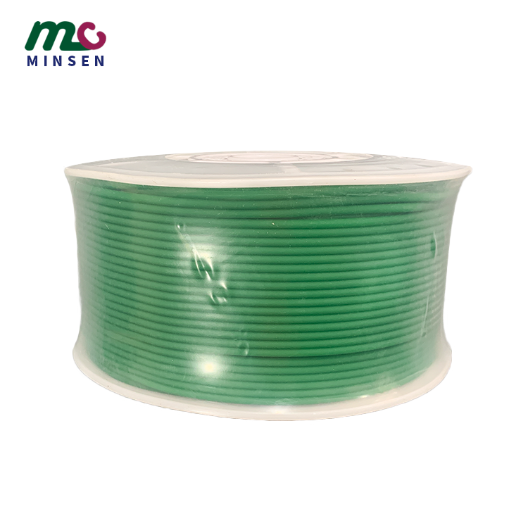 High performance rough surface rolls green conveyor belt Polyurethane PU round belt