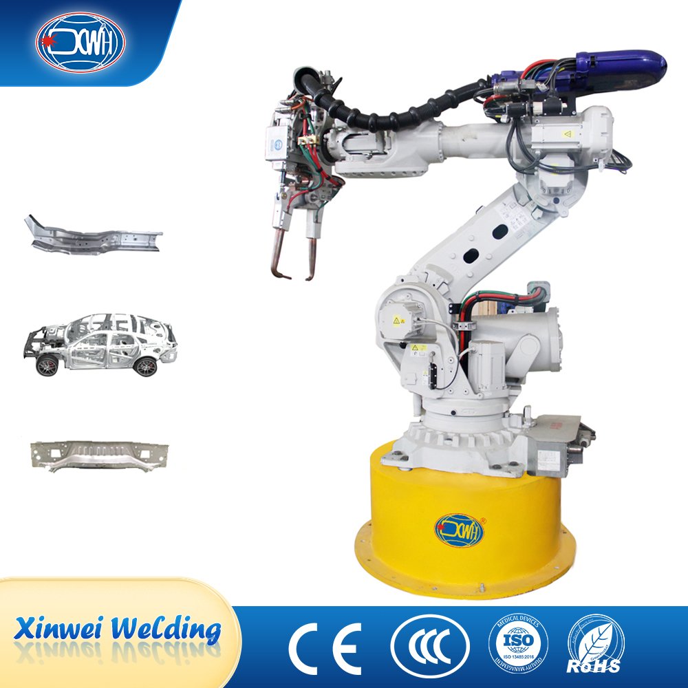 Resist Weld Automatic Spot Types of Industrial Welder Robotic Robot Spot Welding Machine Gun