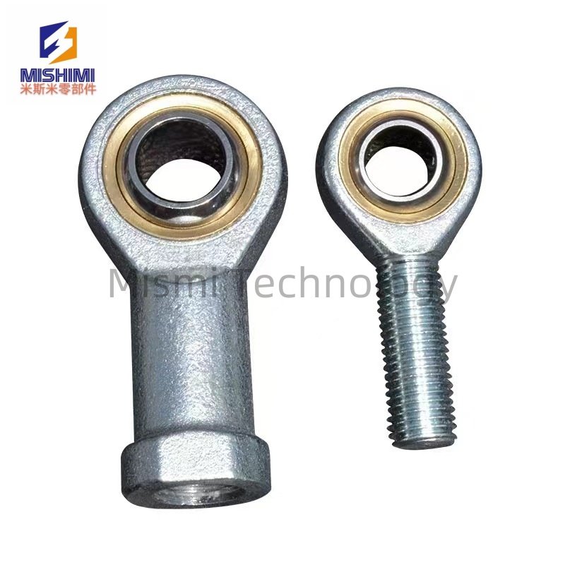 SA25T/K Straight external thread self-lubricating Fisheye bearing Rod end joint bearing
