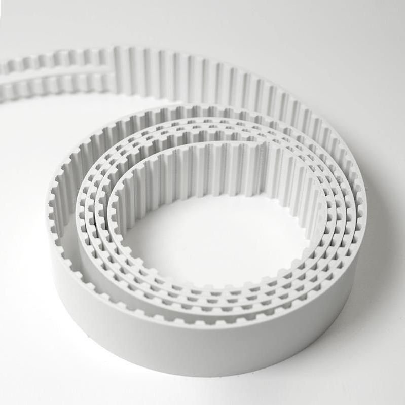YONGLI White Industrial transmission T5 T10 T20 PU Timing belt