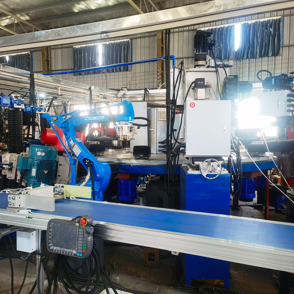 Top Quality Metal Kitchenware Polishing Machine Multi-Head Stainless Steel Basin Buffing Machine
