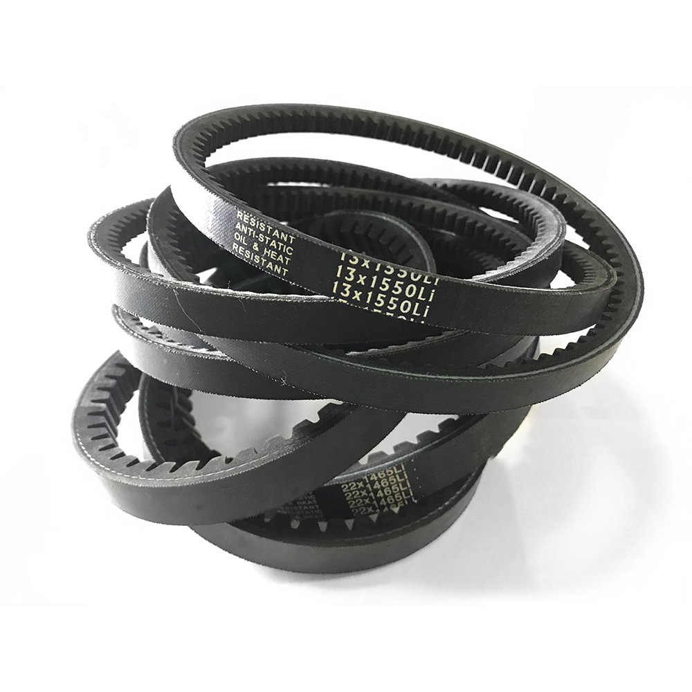 High Quality Agricultural multipurpose Belt Rubber V Belt/timing V Belt HK SB59 WITH TEETH