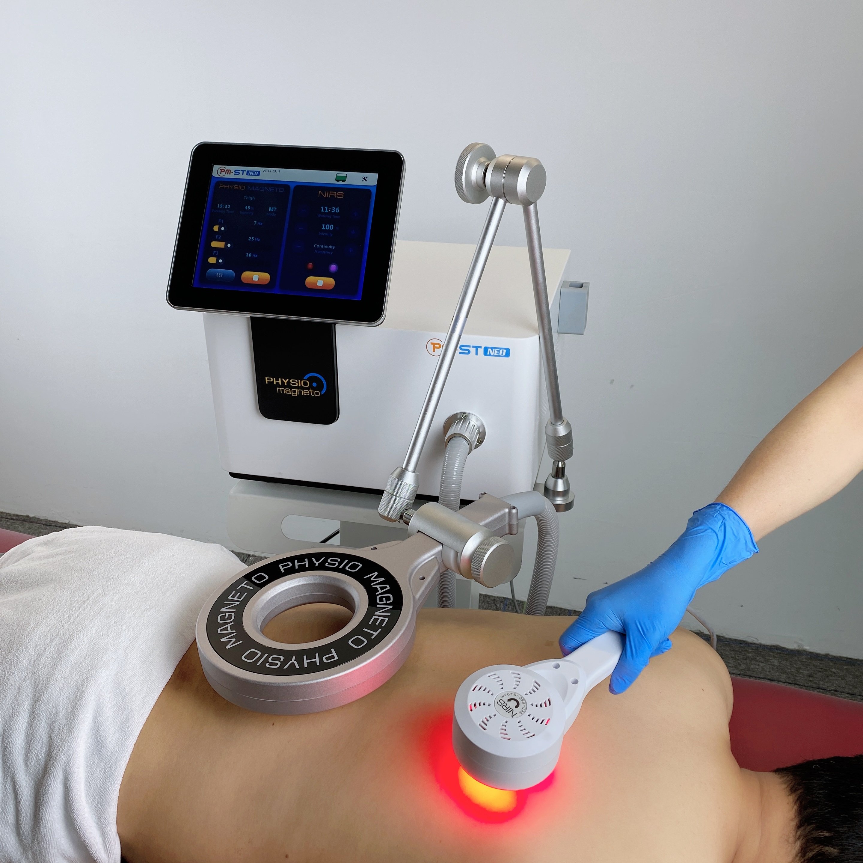 Portable New Physical Magnetic Therapy Physio Terapia Magneto Ring air Cooling Magnetotherapy Physiotherapy Equipment