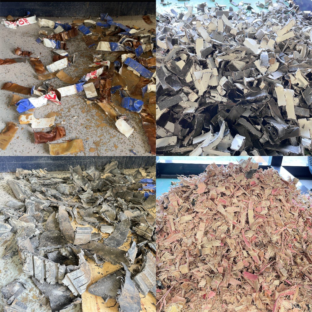 Multifunctional Double Shaft Carton Aluminum Shredder Corrugated Cardboard Crushing and Recycling Machine Small Shredder