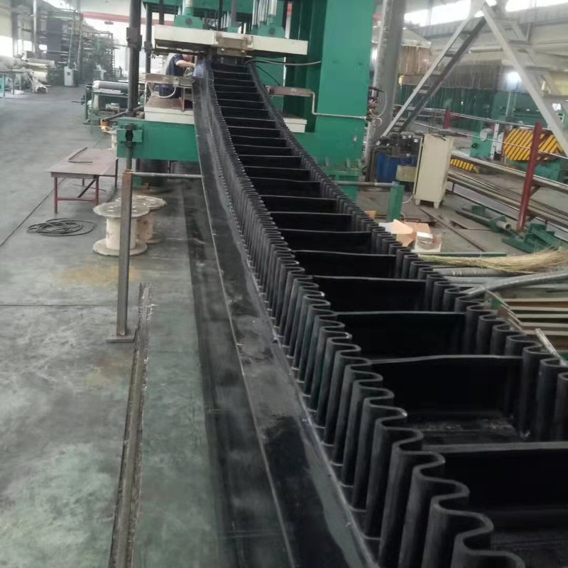 High Quality Rubber Conveyor Belt for Steep Inclination Angles Conveyors Product