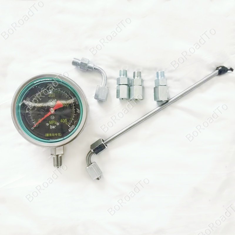 400Mpa Diesel Common Rail Pump Plunger Pressure Test Tool Kits, 4000bar Fuel Pump Piston Repair Testing Set