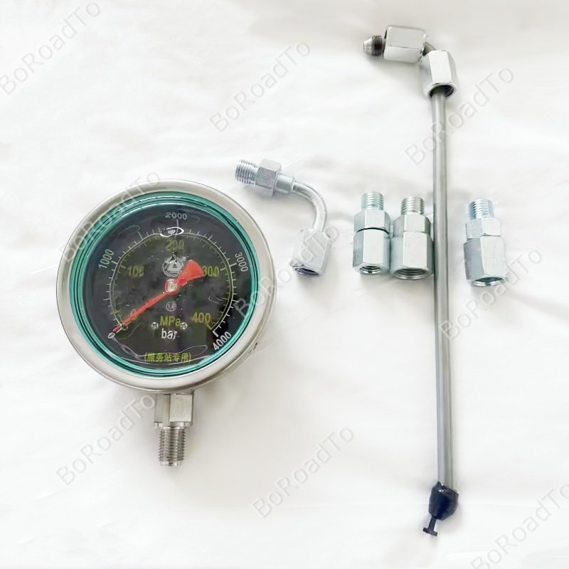400Mpa Diesel Common Rail Pump Plunger Pressure Test Tool Kits, 4000bar Fuel Pump Piston Repair Testing Set