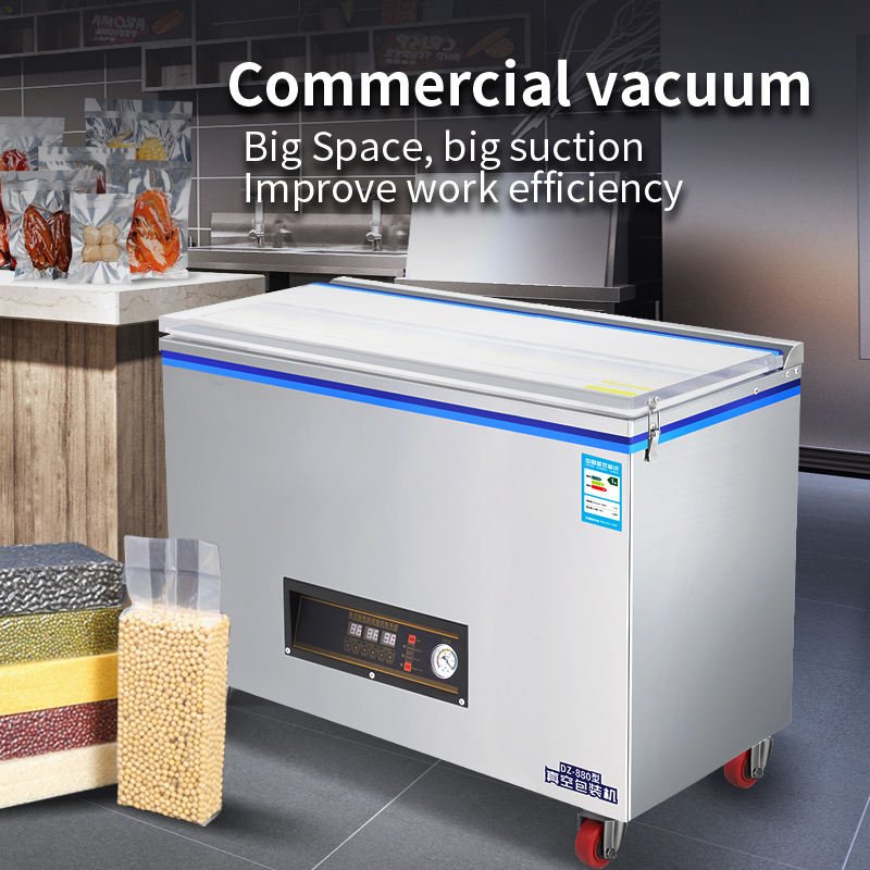BN Commercial Automatic Grain Cereal Rice Brick Beans Cooked Food Turkey Roast Chicken Vacuum Packing Machine