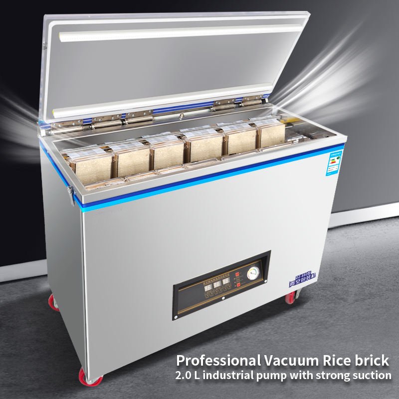 BN Commercial Automatic Grain Cereal Rice Brick Beans Cooked Food Turkey Roast Chicken Vacuum Packing Machine