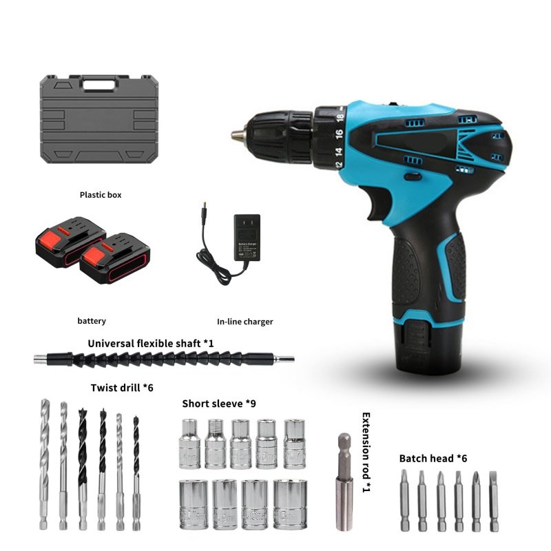 Multifunction power tools kits set power tool accessories sets power tools set cordless drill