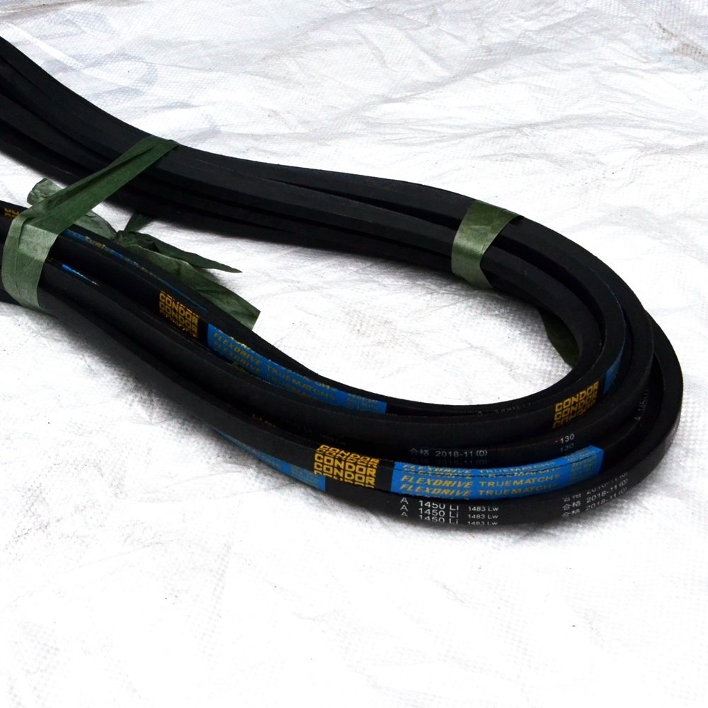 CONDOR DUNLOP Industrial Transmission High Quality Rubber Drive Fabric Sewing Machine Timing Fast Delivery V Belt