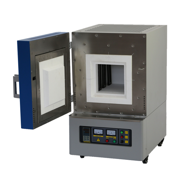 1400 C 12L Ceramic Fiber Muffle Furnace Price 1200C 1800C Available