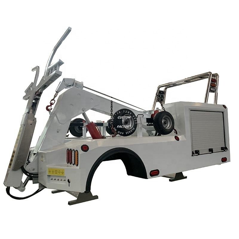 Factory CKD SKD 10TONS 8 Tons 3tons 4tons Rollback and Wrecker Rescue Towing Truck Body Sliding Tray Body Price