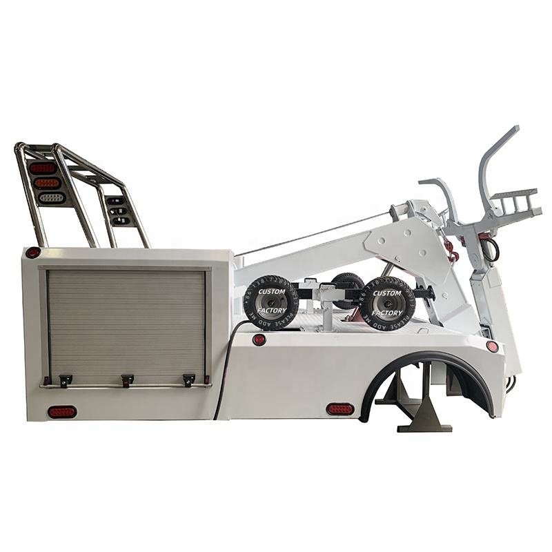Factory CKD SKD 10TONS 8 Tons 3tons 4tons Rollback and Wrecker Rescue Towing Truck Body Sliding Tray Body Price