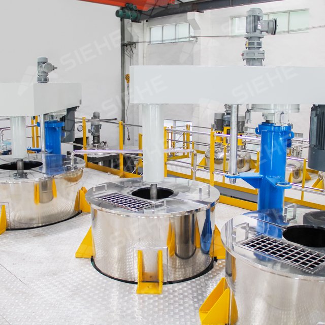 Liquid Water Based Paint Making Machine Complete Paint Production Line