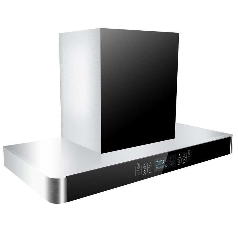 Twin Motors Range Hood SS Chimney MAXKY Kitchen Copper Motor Stainless Steel Kitchen Range Hood