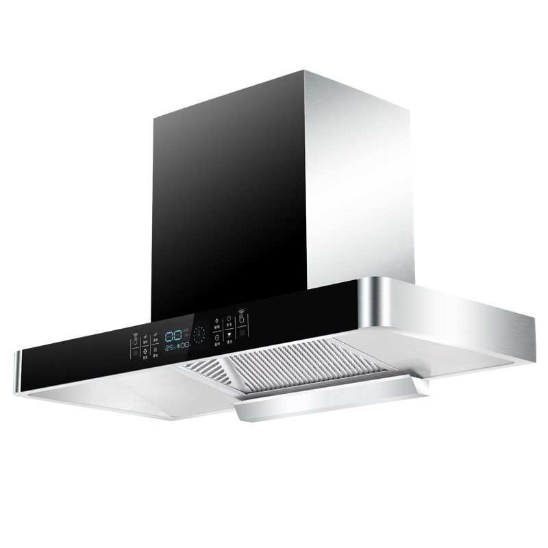 Twin Motors Range Hood SS Chimney MAXKY Kitchen Copper Motor Stainless Steel Kitchen Range Hood