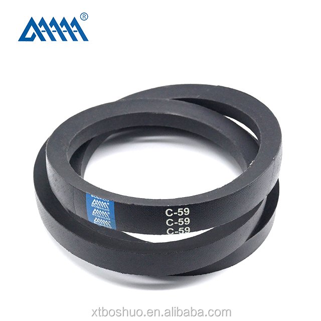 Boshuo automotive motor belt rubber drive V-belt manufacturer B42