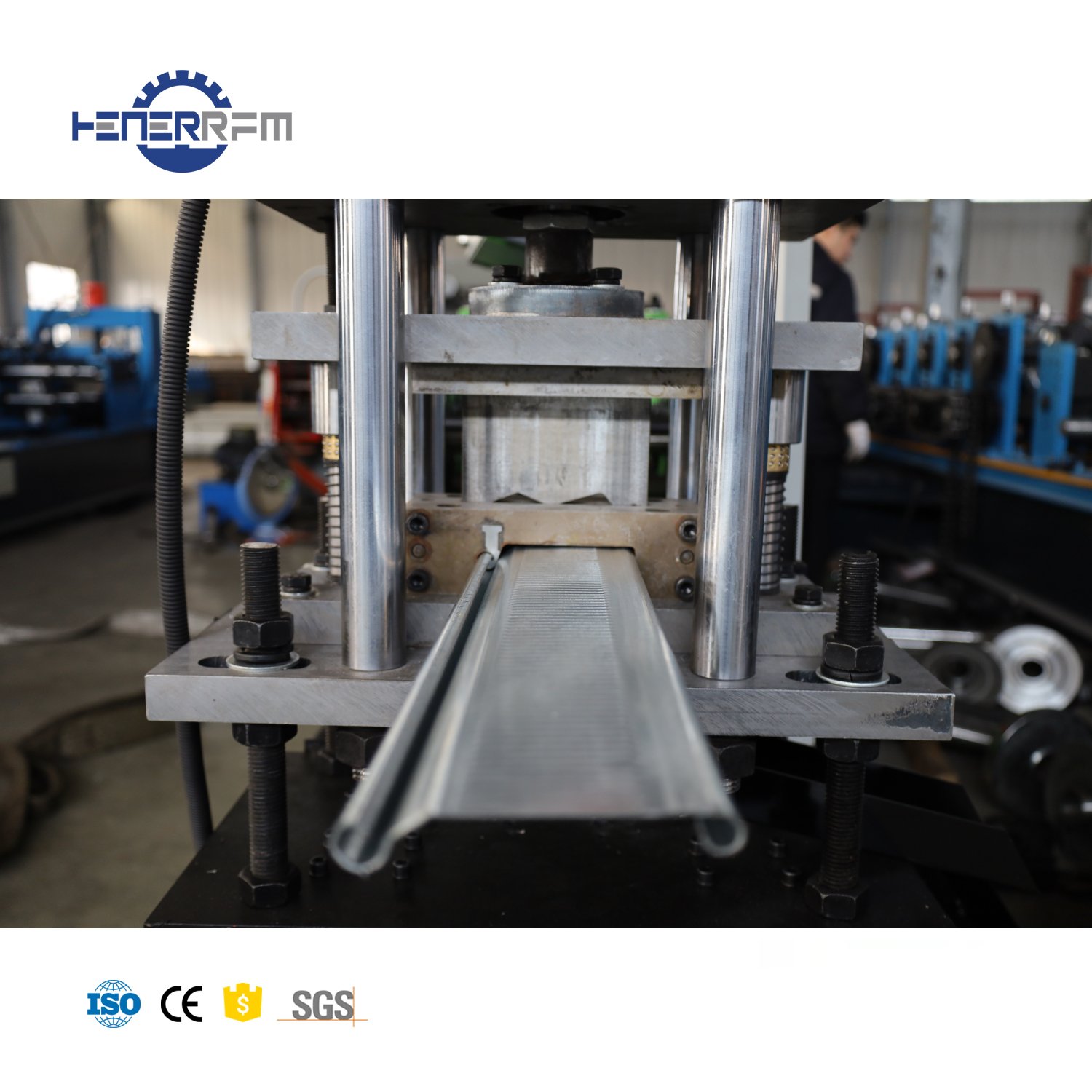 Automatic Roller Shutter Door Production Line Metal Roller Roll Forming Machine