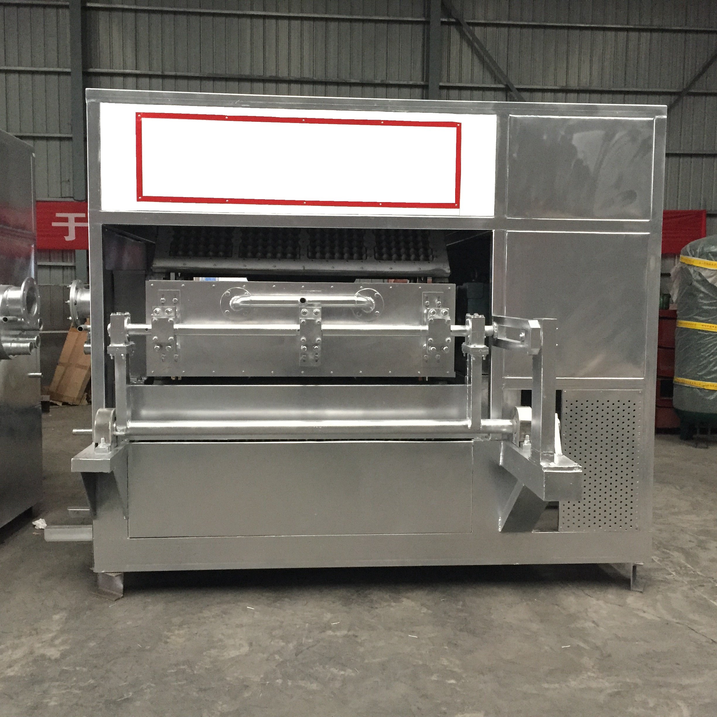 Automatic Paper Egg Tray Crate Carton Production Making Printing Machine