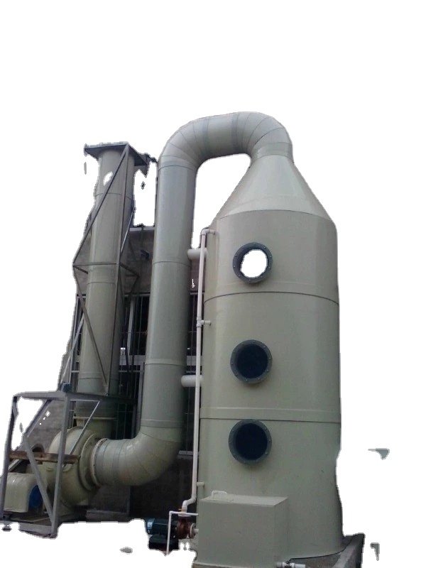 Made in China Acid and Alkali Waste Gas Treatment Absorption Tower Carbonating Tower Gas Scrubber System