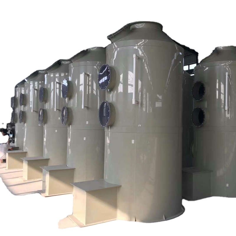 Made in China Acid and Alkali Waste Gas Treatment Absorption Tower Carbonating Tower Gas Scrubber System