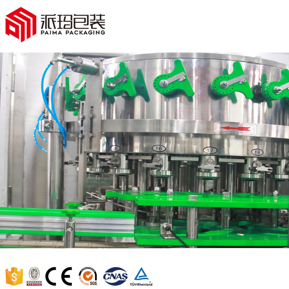 Small Factory Carbonated Beverage Can Filling Production Line / Energy Drink Canning / Can Filling Machine
