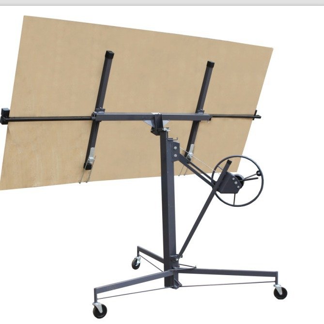 Professional Heavy-Duty Ceiling Sheetrock Mobile Panel Drywall Lift Board Equipment Gypsum Lift Hoist Tool for Body Repair