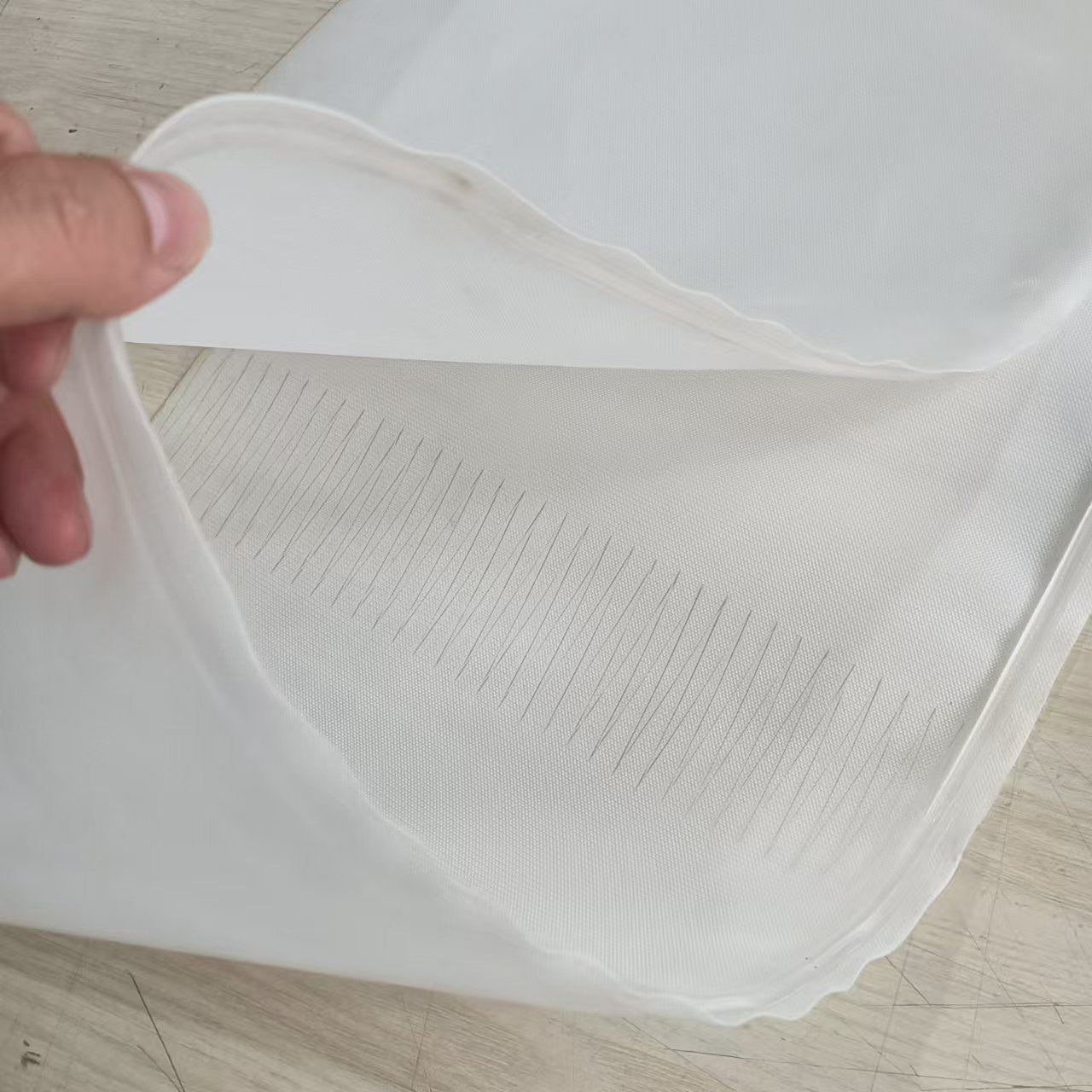 original supplier pu belt transparent belt conveyor belt L1645*W785*0.8 for inspection equipment machine belt