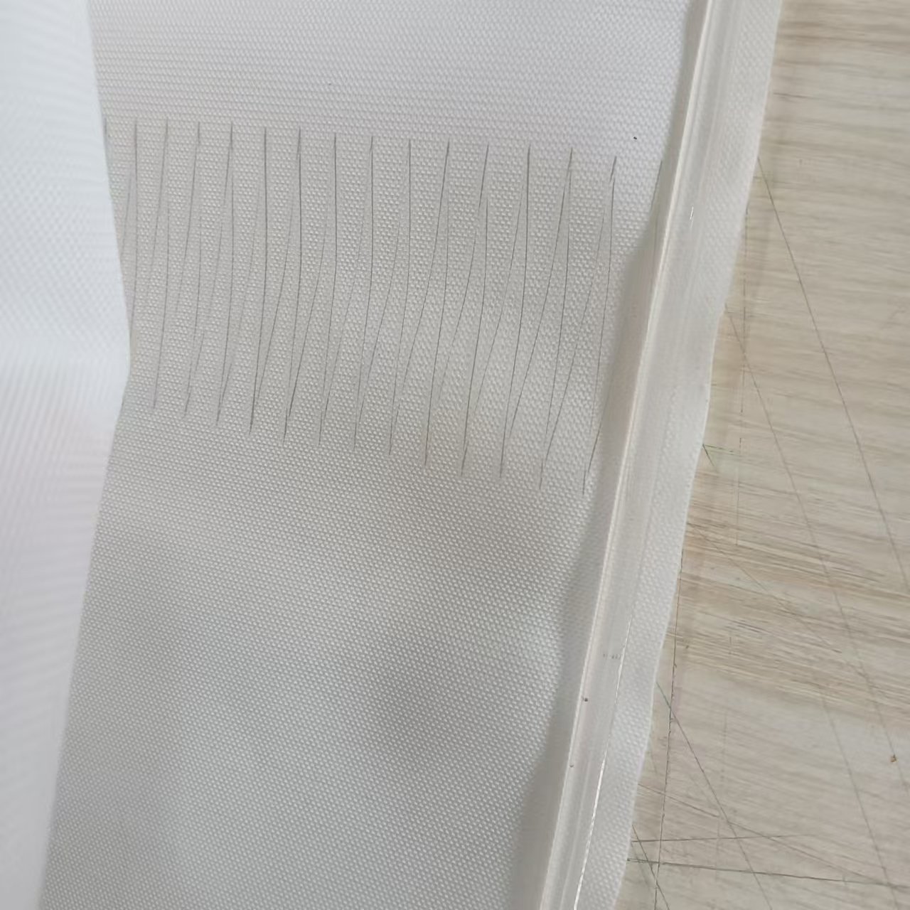 original supplier pu belt transparent belt conveyor belt L1645*W785*0.8 for inspection equipment machine belt