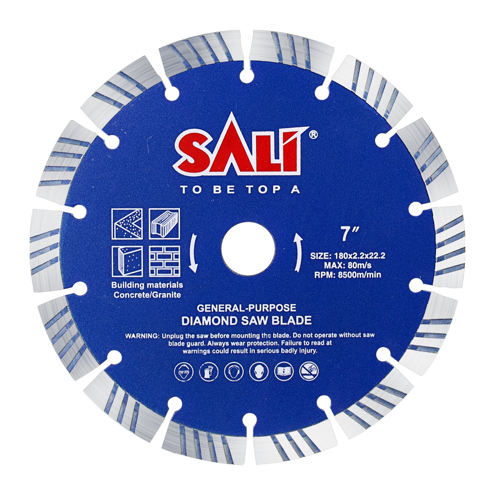 SALI Diamond Cutting Disc Segment Saw Blade for Concrete Marble Ceram power tools Accessories
