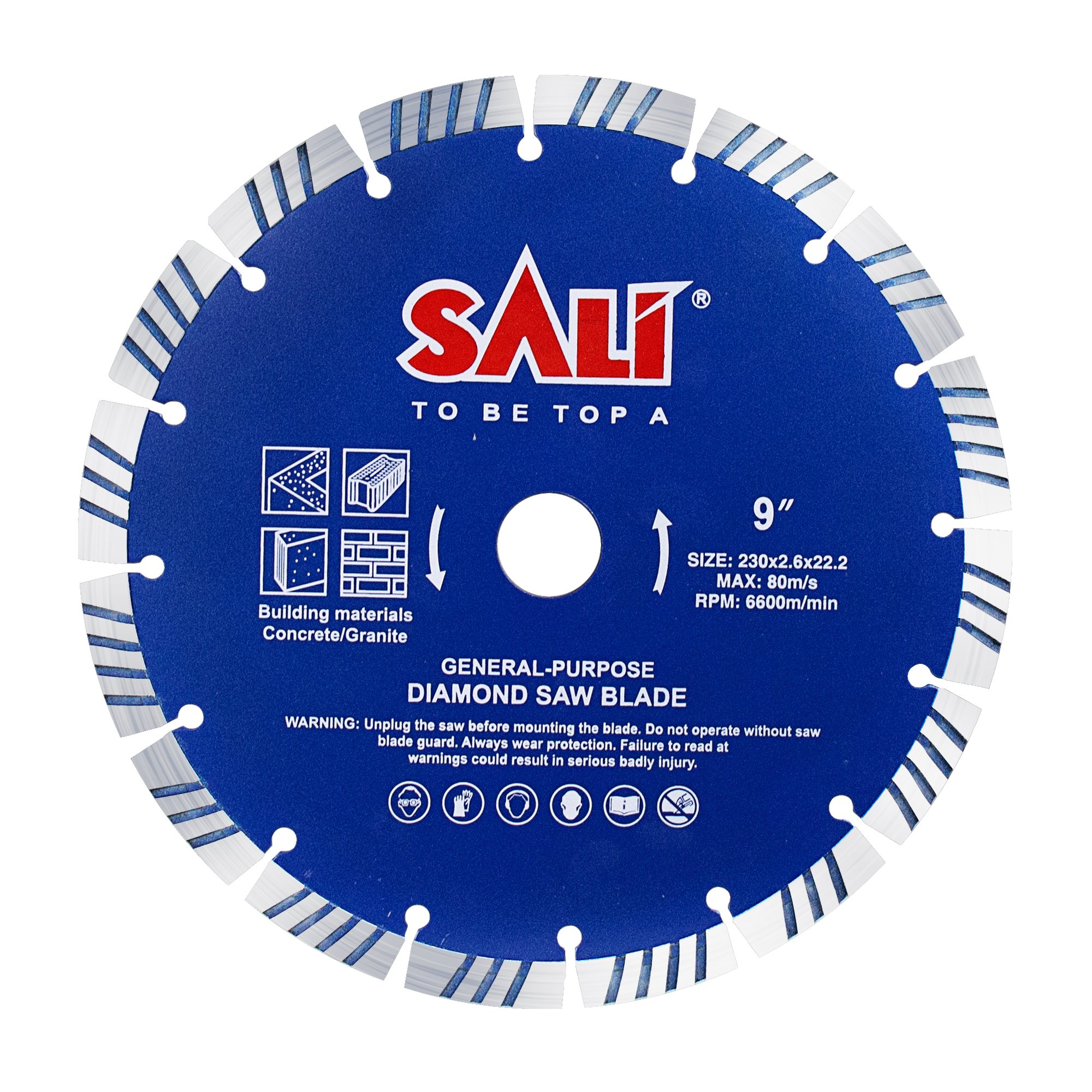 SALI Diamond Cutting Disc Segment Saw Blade for Concrete Marble Ceram power tools Accessories