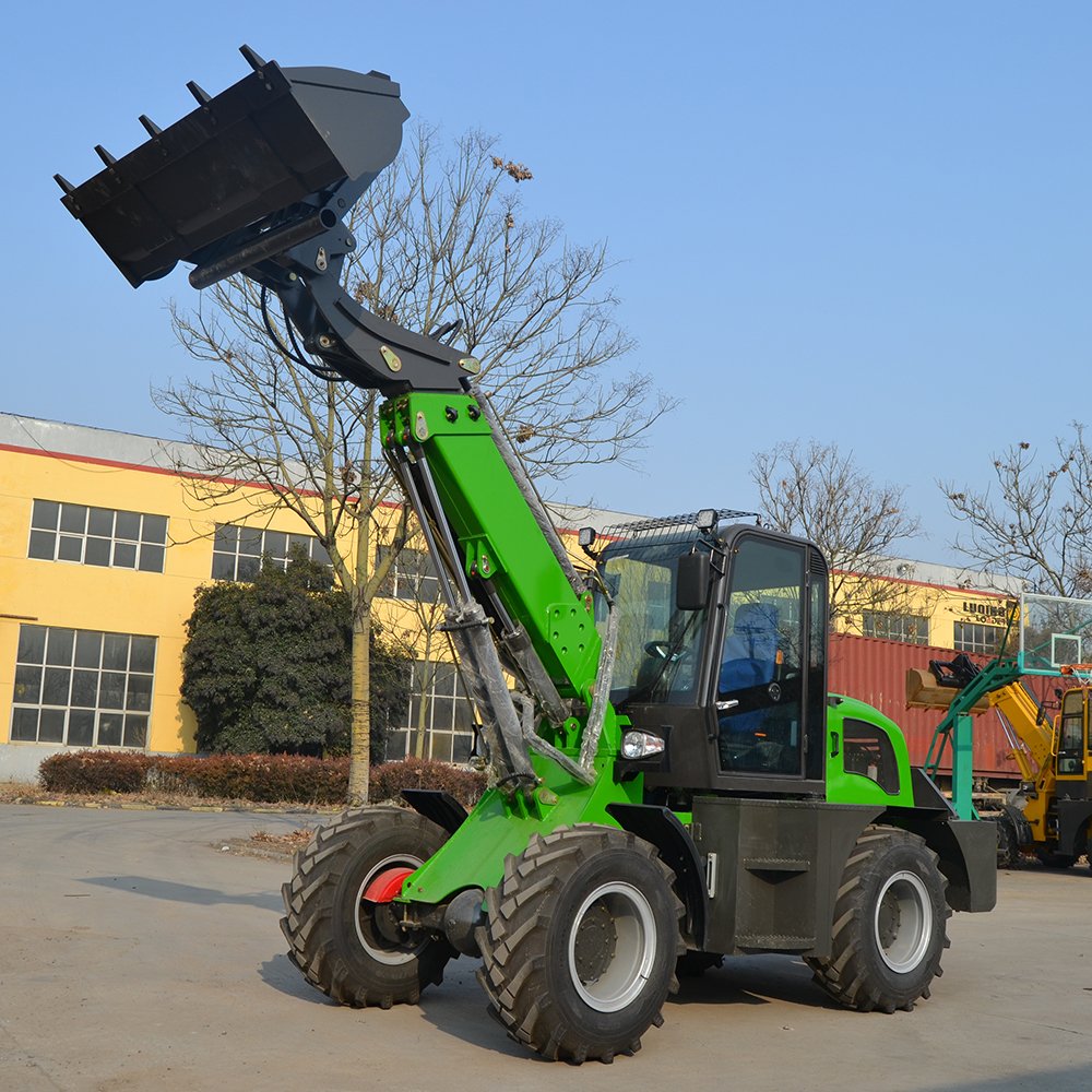 Factory Direct Export TL2500 telescopic wheel loader 4x4 articulated loader