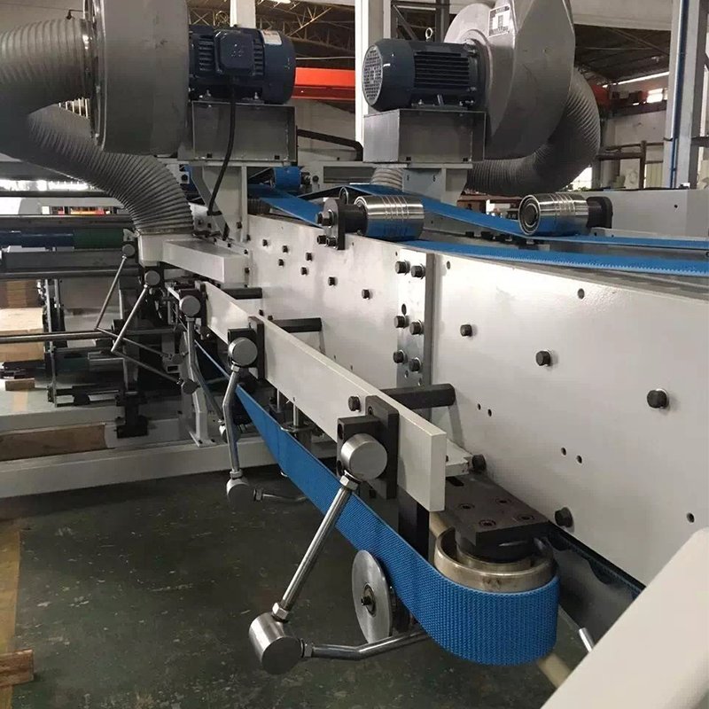 Rubber Blue Wear-Resisting Grass Pattern Conveyor Belts For Automatic Carton Sealer Machine Making Industry Transmission Belts