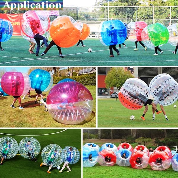 1M TPU Big Anti Body Bubble Shape Stressball Bumperball Bouncing Bouncy Ball Soccer Stress Antistress Toy Balls for Football